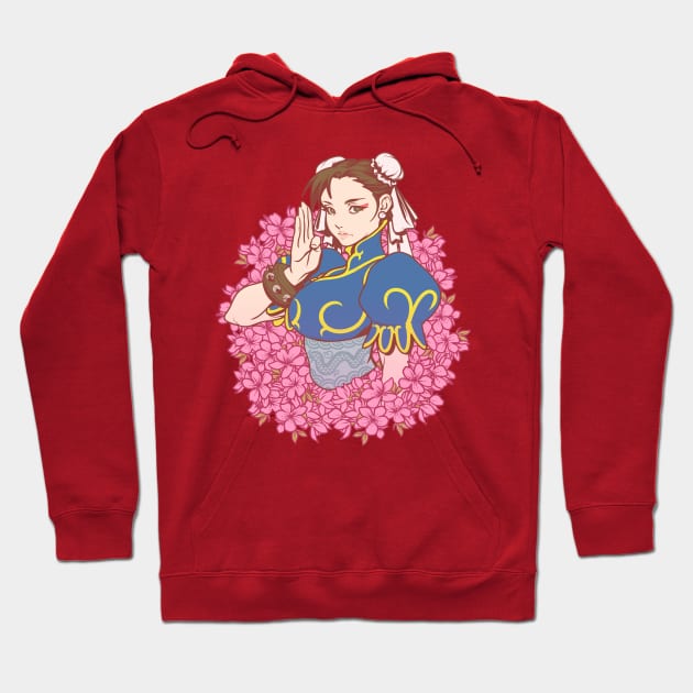 Chun-Li Hoodie by Lucas Silva